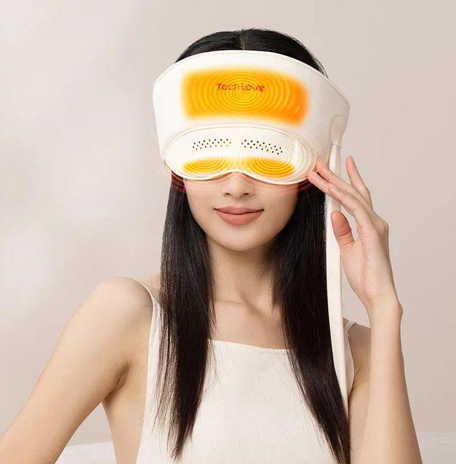 摩仪+热敷眼罩+热敷头罩15分钟爽到“灵魂出窍”！爱游戏app手机版打工人续命神器！！一台≈头部按(图11)